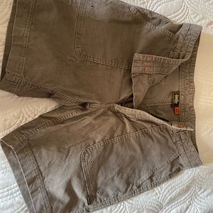 Howler Brothers Brown/ Grey Men Shorts corduroy